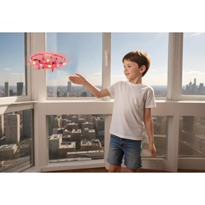 Mini drone à contrôle gestuel mains libres, rechargeable