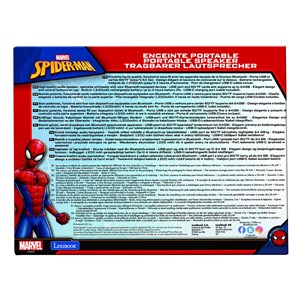 Enceinte bluetooth portable spider-man