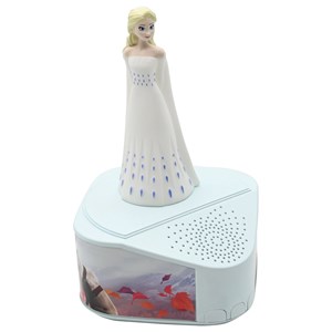 Enceinte bluetooth avec figurine lumineuse elsa