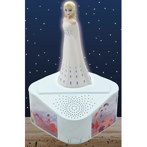 Enceinte bluetooth avec figurine lumineuse elsa