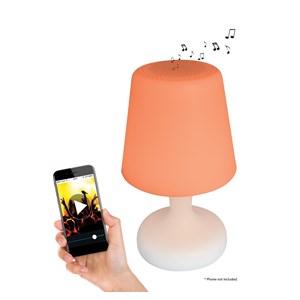 Lampe de table bluetooth multicouleurs waterproof