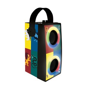 Enceinte bluetooth portable avec micro et effets lumineux harry potter