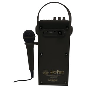 Enceinte bluetooth portable avec micro et effets lumineux harry potter