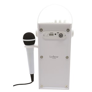 Enceinte bluetooth portable avec micro et effets lumineux iparty