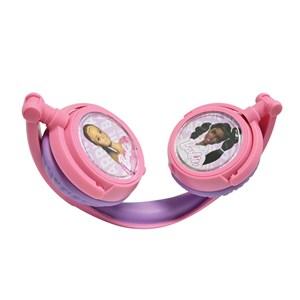 Casque stéréo filaire pliable barbie avec limitation de volume d'écoute