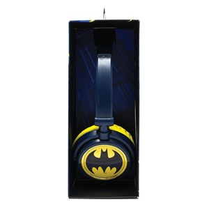 Casque stéréo filaire pliable batman avec limitation de volume d'écoute
