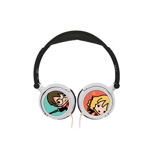 Casque stéréo filaire pliable harry potter avec limitation de volume d'écoute