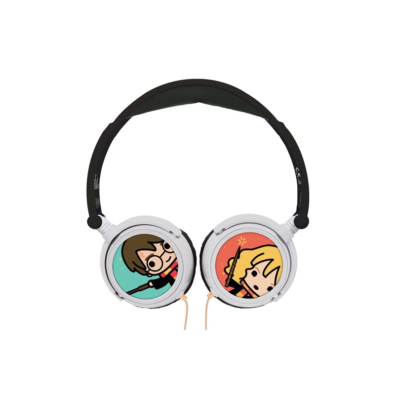 Casque stéréo filaire pliable harry potter avec limitation de volume d'écoute