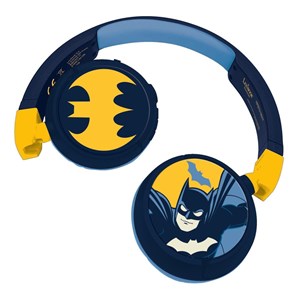 Casque 2 en 1 batman bluetooth et filaire avec limitation de son
