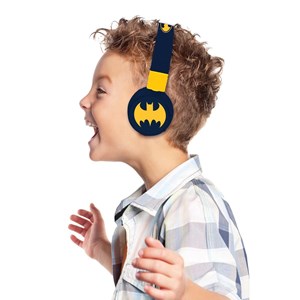 Casque 2 en 1 batman bluetooth et filaire avec limitation de son