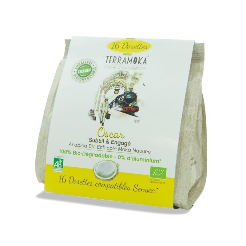 16 dosettes cafe bio honduras