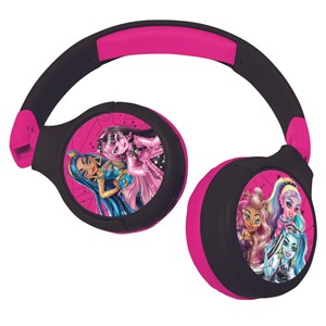 Casque 2 en 1 monster high bluetooth et filaire avec limitation de son