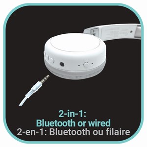 Casque 2 en 1 acoustix bluetooth et filaire