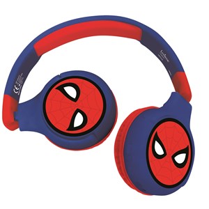 Casque 2 en 1 spiderman bluetooth et filaire avec limitation de son