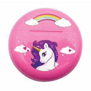 Écouteurs sans fil bluetooth licorne avec étui de chargement et de rangement