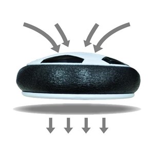 Aerofoot - disque de foot aéroglisseur rechargeable