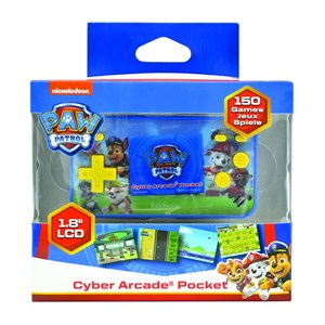 Mini console de jeux portable couleur pat patrouille cyber arcade pocket