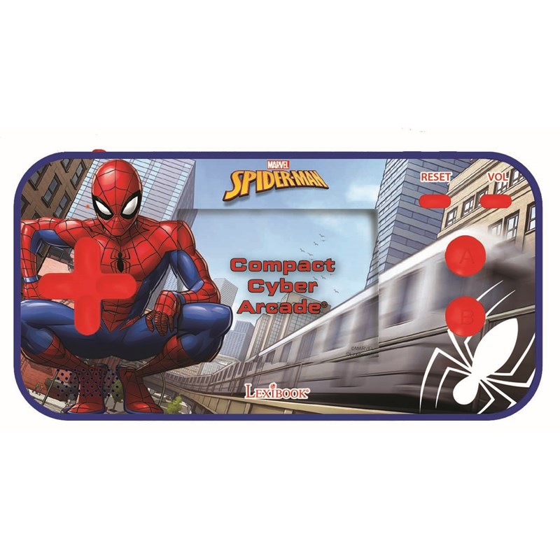 Lexibook - Console de jeux portable couleur spiderman cyber arcade pocket