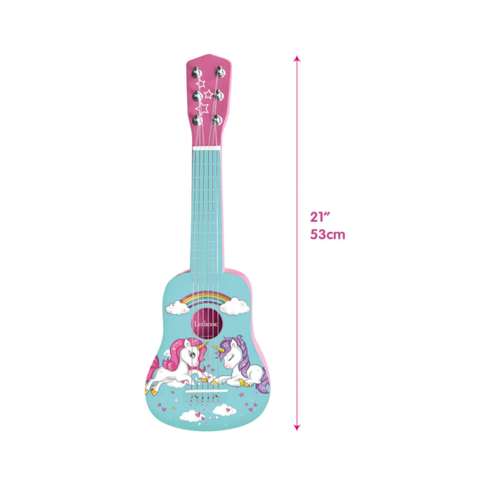 Ma Première Guitare Licorne - 53 cm - Jeux - Jouets