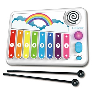 Xylophone avec apprentissage lumineux de la musique