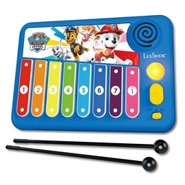 Xylophone pat' patrouille avec apprentissage lumineux de la musique