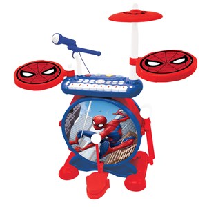 Mon rock band spiderman batterie lumineuse complète