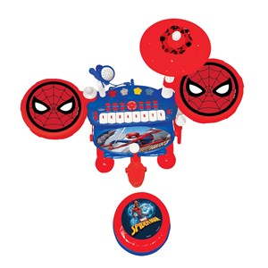 Mon rock band spiderman batterie lumineuse complète