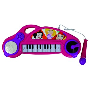 Piano électronique disney princesse avec effets lumineux et microphone