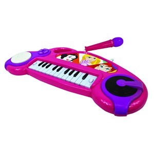 Piano électronique disney princesse avec effets lumineux et microphone