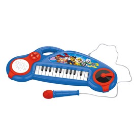 Piano électronique la pat patrouille avec effets lumineux et microphone