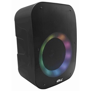 Enceinte bluetooth iparty avec micro et effets lumineux multicolores