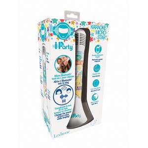 Micro karaoké sans fil avec enceinte bluetooth iparty