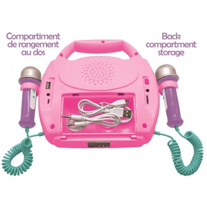 Enceinte bluetooth licorne avec micros