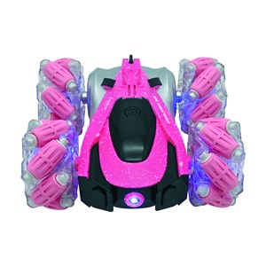 Crosslander 360+ – voiture rose télécommandée tout-terrain