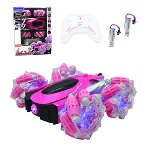 Crosslander 360+ – voiture rose télécommandée tout-terrain