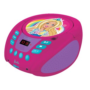 Lecteur cd portable barbie
