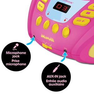 Lecteur cd bluetooth minnie