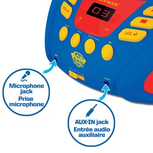 Lecteur cd bluetooth la pat’ patrouille