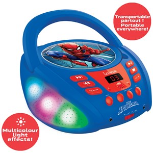 Lecteur cd bluetooth spider-man