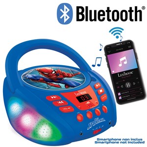 Lecteur cd bluetooth spider-man