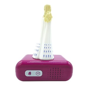 Réveil avec veilleuse la reine des neiges elsa en 3d