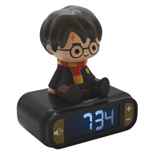 Réveil avec veilleuse harry potter en 3d