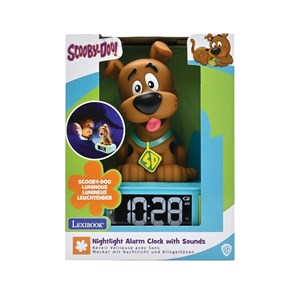 Réveil avec veilleuse scooby doo en 3d