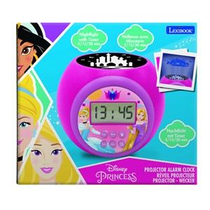 Réveil projecteur disney princesse