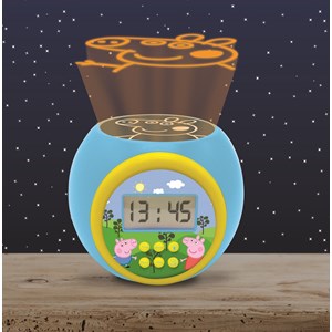 Réveil projecteur peppa pig