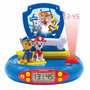 Réveil projecteur pat patrouille avec chase en 3d