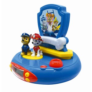 Réveil projecteur pat patrouille avec chase en 3d