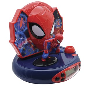 Réveil projecteur spiderman en 3d