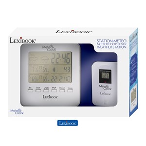 Station meteo meteoclock silver