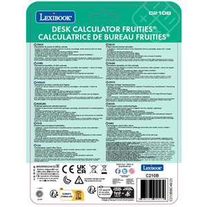 Calculatrice de bureau verte 10 chiffres